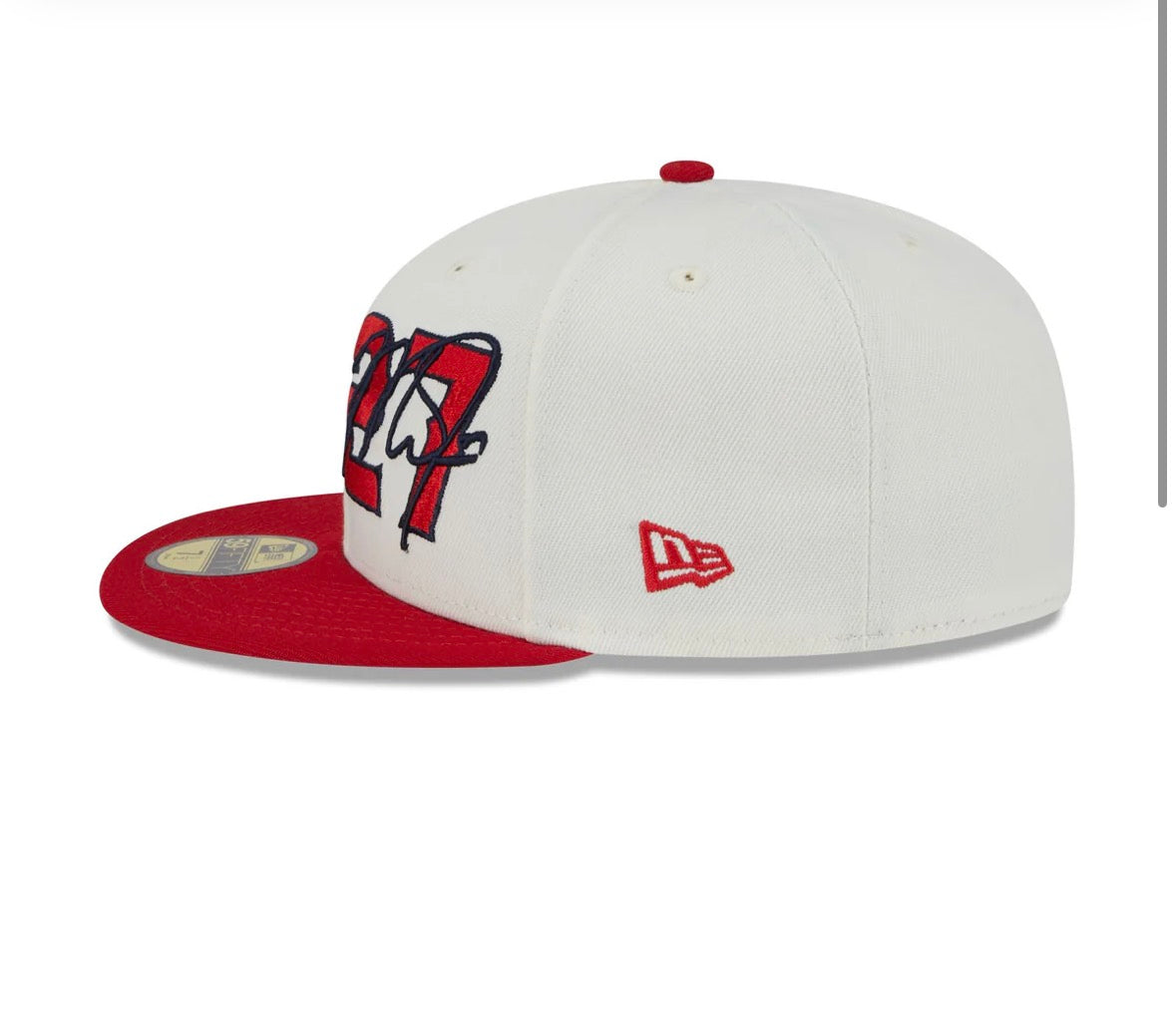 Mike Trout Chrome White 59FIFTY Fitted